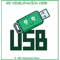 95 Interaktívnych Vzdelávacích Hier na USB kľúči
