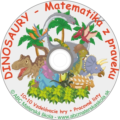 CD HRY DINOSAURY - Matematika z praveku 