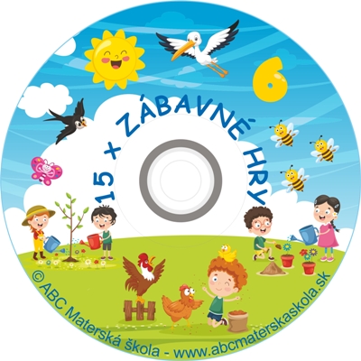 CD ZÁBAVNÉ HRY 6 