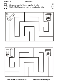 labyrint -kde patria odpadky