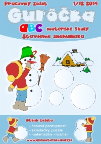 Guľôčka január 2014 z ABC materské školy - Staviame snehuliaka