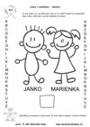 Janko a Marienka – Ako sa voláš – reč, slovná zásoba, abeceda
