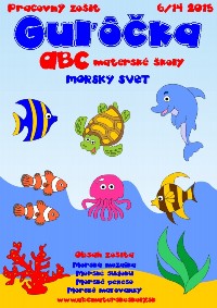 morský vodný svet - guľôčka z ABC materská škola