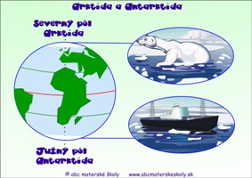 Severný a južný pól - Arktída a Antarktída