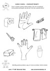 Osobná hygiena – predmety – čisté ruky a upravené nechty - priraď správne - logické myslenie