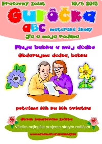 ja a moja rodina - pracovný zošit Guľôčka z ABC materská škola