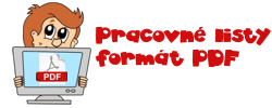 pracovné listy vo formáte PDF z ABC materská škola