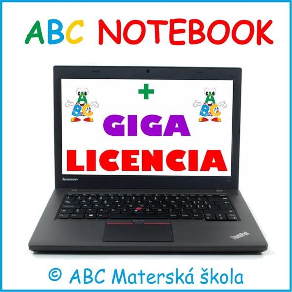 ABC NOTEBOOK + GIGA LICENCIA 12+