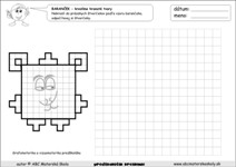 Baranček – kreslíme podľa predlohy - Grafomotorika, vizuomotorika predškoláka