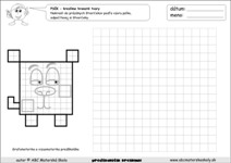 Psík – kreslíme podľa predlohy – Grafomotorika, vizuomotorika predškoláka