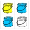 2-3 Úloha - Farby - jednoduché sudoku - farebná predloha