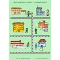 MOJE BYDLISKO A OKOLIE - 54 ks pre 5 detí - tlačené pracovné listy pre materské školy