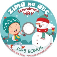 *CD HRY ZIMA - Interaktívne hry - 10 + 5 BONUS