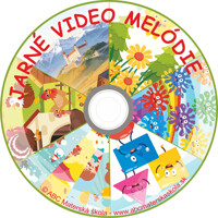 CD/USB JARNÉ melodické vzdelávanie - ABC DETSKÉ VIDEO PIESNE + Pracovné zošity