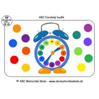 E - FAREBNÉ HODINY A FARBY - Pracovné listy - elektronická verzia pracovných listov z ABC