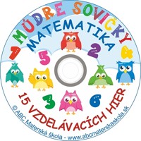 CD HRY Múdre sovičky - MATEMATIKA - 15 interaktívnych vzdelávacích hier