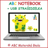 ABC NOTEBOOK + 262 Hier + DARČEK USB HRY Strašidielka Abeceda + Čísla - Limitovaná ponuka