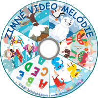 CD/USB Zimné melodické vzdelávanie - ABC DETSKÉ VIDEO PIESNE + Pracovné zošity...
