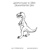 Dinosaury 1.časť - Maľovanky 61 ks pre 10 detí predškolského veku z ABC materské školy